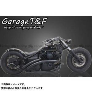 ガレージティーアンドエフ ドラッグスター400 Ds4 タイプ1 ドラッグスタークラシック400 Dsc4 バイク マフラー本体 マフラー本体 ベントマフラー タイプ1 ブラッ パークアップバイク別館