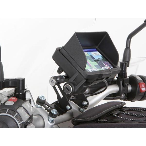 Wunderlich 電子機器類 アジャスタブルナビホルダー（ブラック） ワンダーリッヒ