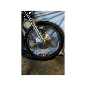 部品屋K&W 21インチ鉄リムフロントホイールキット(ドラム用