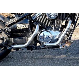 Garage T＆F ガレージ ベントマフラー タイプ1 カラー：ステンレス