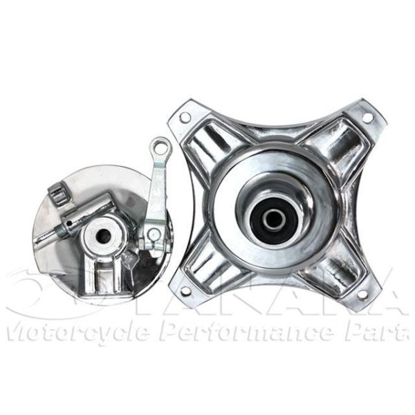 Sea Tac ダックス シャリィ ディスク ダックス用 ドラムブレーキ 4本スポークフロントハブ ...