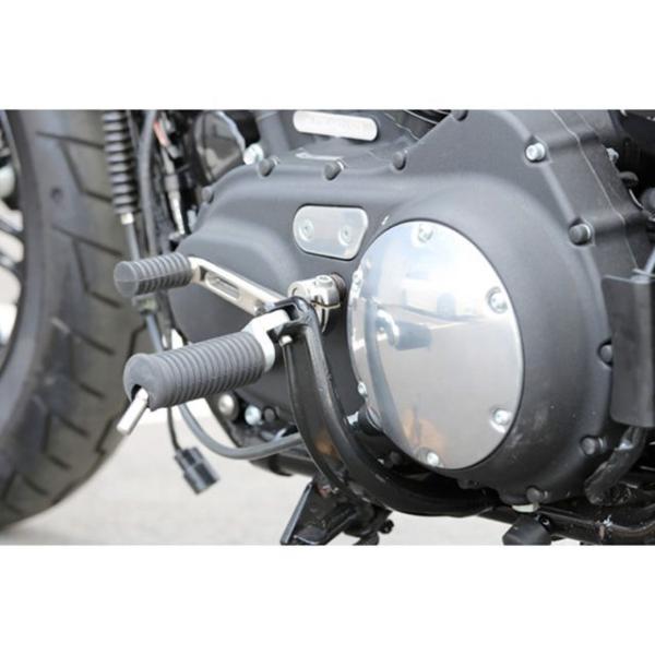 KIJIMA XLスポーツスター バックステップ関連パーツ ミッドコントロールキット カラー ポリッ...