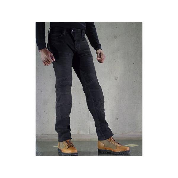 KOMINE パンツ PK-718II スーパーフィットケブラーデニムジーンズ カラー ブラック サ...