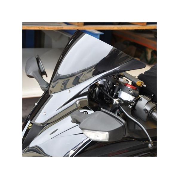Skidmarx ZX-10R スクリーン関連パーツ ウィンドスクリーン ダブルバブルタイプ カラー...