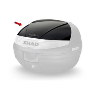 【メーカー直送】SHAD ツーリング用ボックス SH29専用カラーパネル カラー：ブラックメタル シャッド バイク