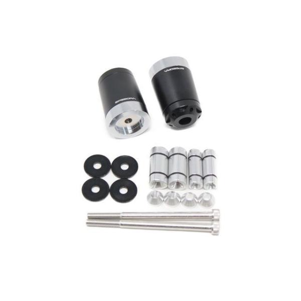 SPEEDRA ハンドル関連パーツ ヘビーウェイトハンドルバーエンドスライダー ロングタイプ カラー...