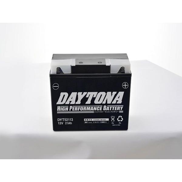 DAYTONA バッテリー関連パーツ ハイパフォーマンスバッテリー DYT52113（液入り充電済み...