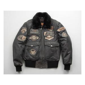 DEGNER ジャケット 16WJ-10 ヴィンテージフライトレザージャケット（ブラウン） サイズ XL デグナー