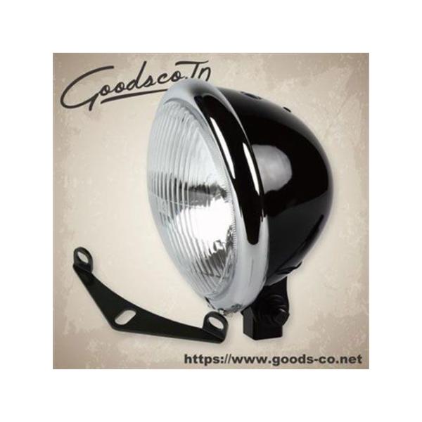 GOODS XS650 ヘッドライト・バルブ 5-3/4”ベイツライトキット/XS650 カラー ブ...