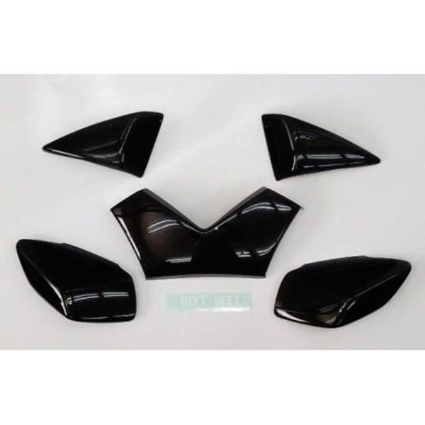 BEET ZX-14R 電装ステー・カバー類 ブラックレンズカバーフルセット ビートジャパン