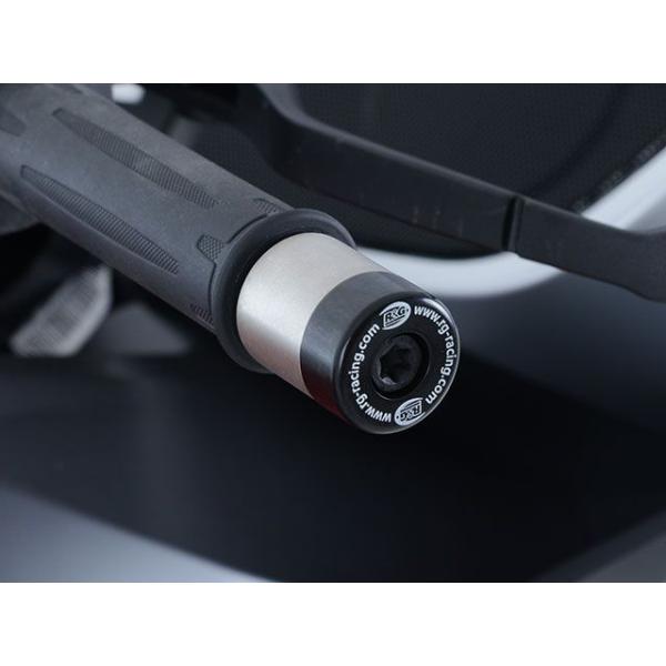 R&amp;G K1600GT/SE ハンドル関連パーツ バーエンドスライダー（ブラック） アールアンドジー