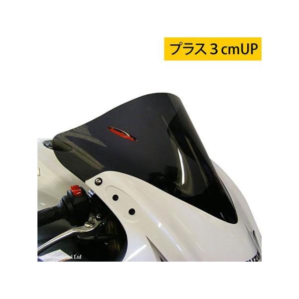 Powerbronze GSX1300R 隼 スクリーン関連パーツ スポーツ・エアフロ−スクリーン（...