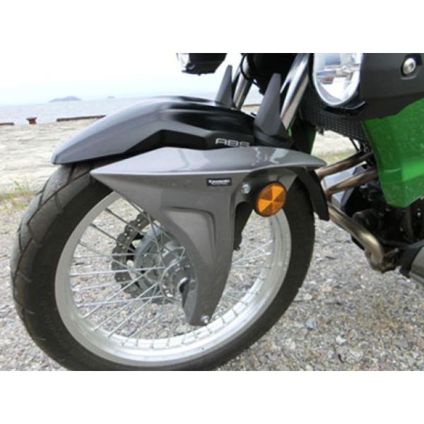 PLEASURE VERSYS-X 250 フェンダー フェンダーアーマー（ブラックゲル） プレジャ...