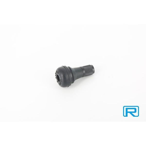 Rin Parts ズーマー エアバルブ関連パーツ ストレートショート型 チューブレスバルブ（ブラッ...