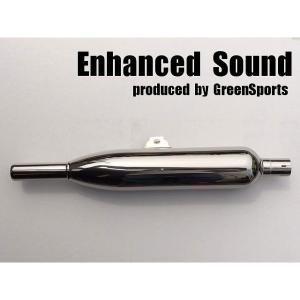DAIWA ステンレス マフラー クランプ式　ST250E用 Enhanced Sound ST250 マフラー本体 ST250用キャプトンタイプスリップ