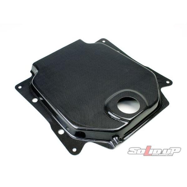 SOLID UP ズーマー タンク関連パーツ ズーマーFI車用 タンクカバーホールレス 素材 CFR...