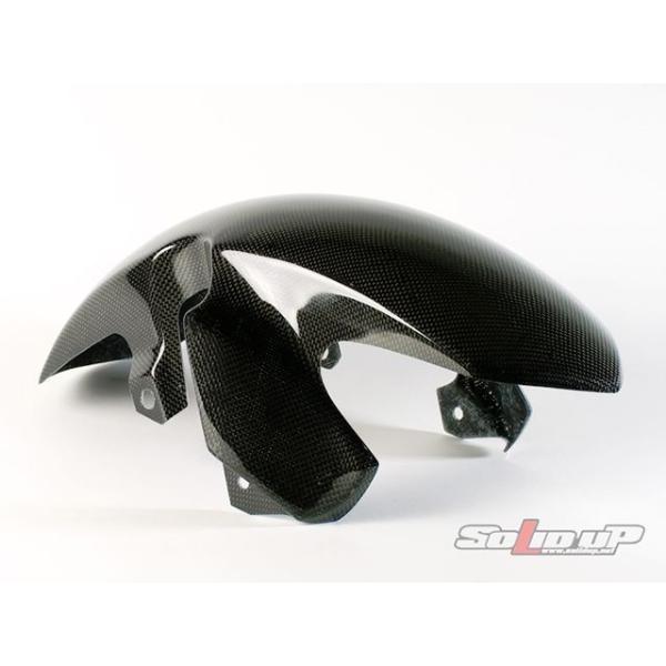 SOLID UP グロム フェンダー グロム用 フロントフェンダー 素材 CFRP製/カーボン/平織...