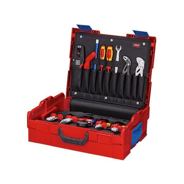KNIPEX ハンドツール 002119LBE 電気技師用ツールセット L-Boxx入 クニペックス
