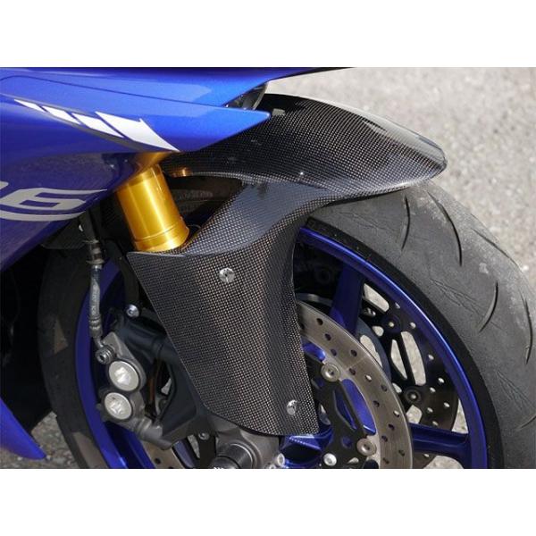 Saitaniya Factory YZF-R6 フェンダー フロントフェンダー 仕様 カーボン平織...