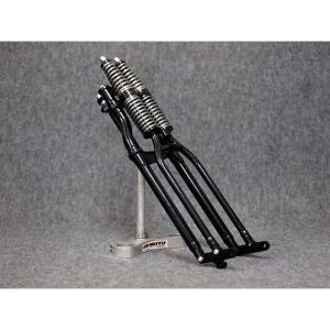 KEPSPEED製 モンキー用 スプリングフロントフォーク（ブラック