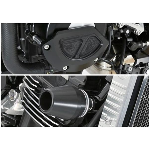 AGRAS Z900RS スライダー類 レーシングスライダー 3点セット フレームφ60＋ジェネレタ...