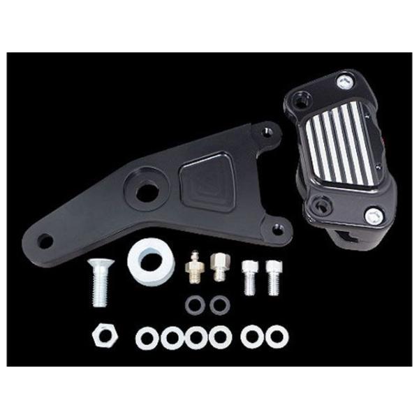 GMA キャリパー 2ポッドリブブレーキキット81-84y4速BTR11.5inブラック ジーエムエ...