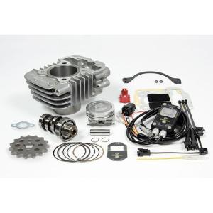 終了　　　　C50 スーパーカブ 武川ボアアップ/マフラー　Sステージ88ccキット(57,200 円 01-05-3424 SP武川 ハイバーRステージFI ボアアップキット88cc