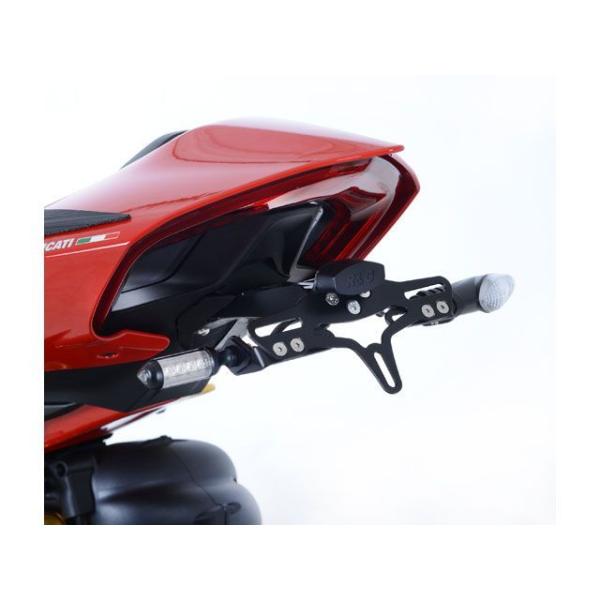 R&amp;G Panigale V4/V4S/Speciale フェンダー フェンダーレスキット（ブラック...