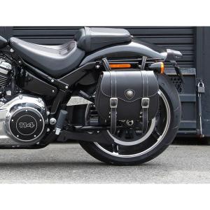 正規品／DEGNER ツーリング用バッグ PRSB-3 プレミアムサドルバッグ カラー：ブラック デグナー バイク