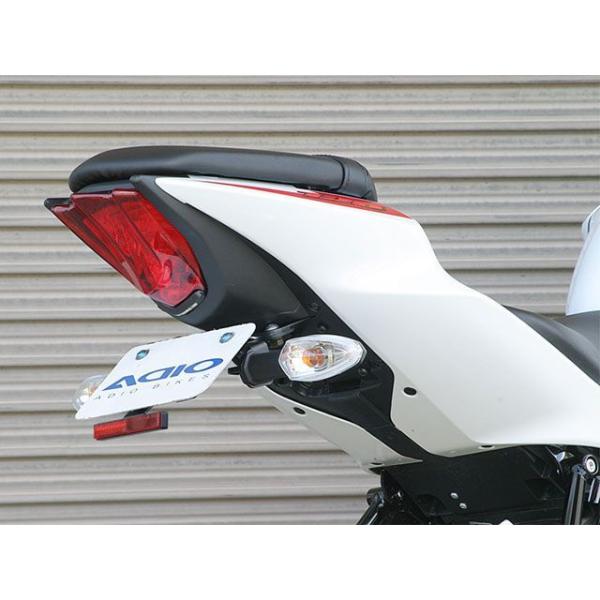ADIO GSX-R125 GSX-S125 フェンダー フェンダーレス（スリムリフレクター付） ア...