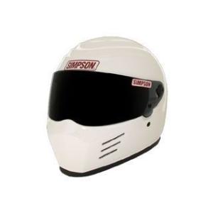 正規品／SIMPSON フルフェイスヘルメット OUTLAW カラー：ホワイト サイズ：60（7-1/2） シンプソン バイク
