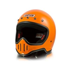 正規品／SIMPSON フルフェイスヘルメット MODEL50 ヘルメット カラー：オレンジ サイズ：59-60cm シンプソン バイク｜st-ride