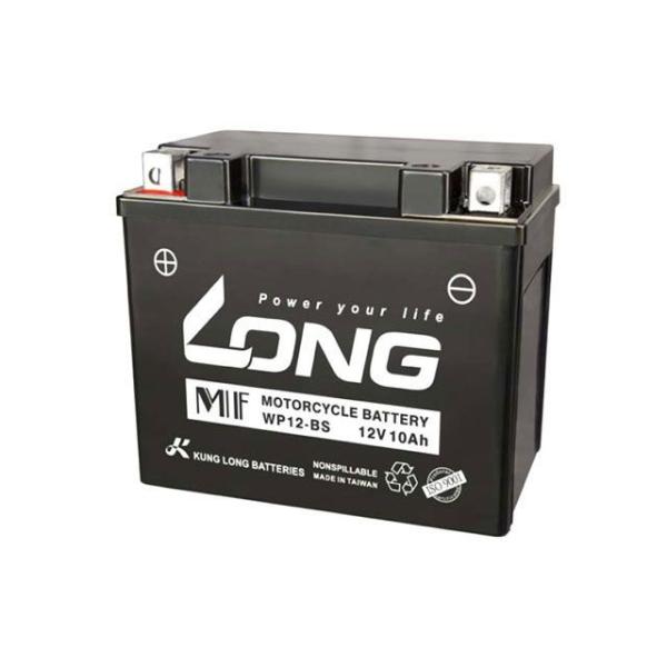 Long 汎用 バッテリー関連パーツ バッテリー 12V/10Ah 液注入済 互換 YTX12-BS...