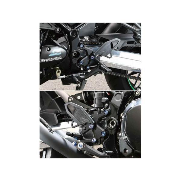 STRIKER 汎用 その他ステップ関連パーツ オプションパーツ ワイドヒールガード LRセット（ブ...