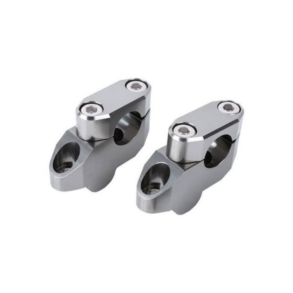 ZETA 汎用 ハンドルポスト関連パーツ バーライズキット 20mmオフセット スタンダード径バー（...