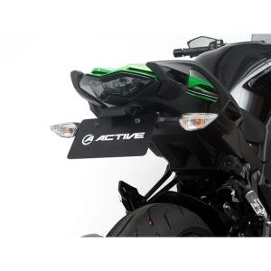 ACTIVE製NINJA1000 フェンダーレスキット 黒 社外 新品 バイク 部品 ZXT00G ナンバー灯付 ボルトオン ナンバー角度45 Z1000 Qi ACTIVE製NINJA1000 フェンダーレスキット 黒 在庫有 即納 社外 新品