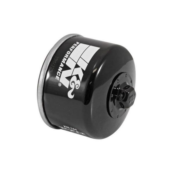 【特価品】K&amp;N エンジンオイルパーツ オイルフィルター カートリッジタイプ（ブラック） ケイ＆エヌ