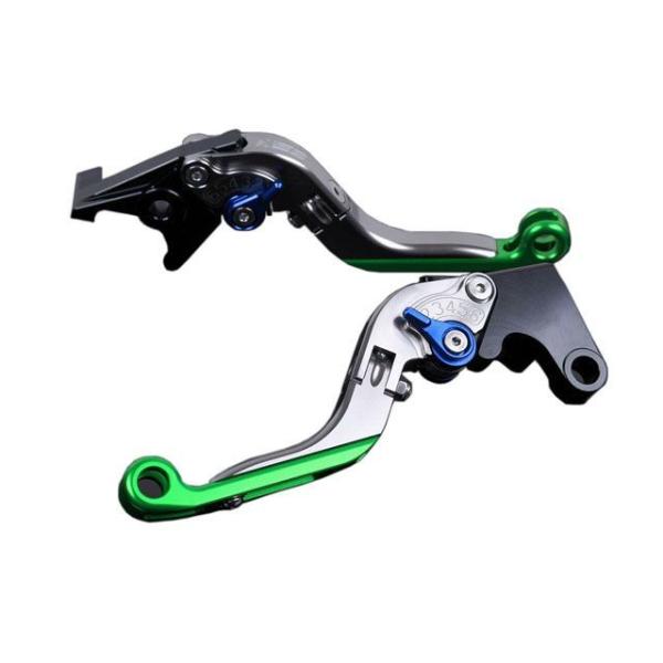 SPEEDRA レバー アルミビレットアジャストレバーセット 可倒延長式（レバー本体：チタン） アジ...