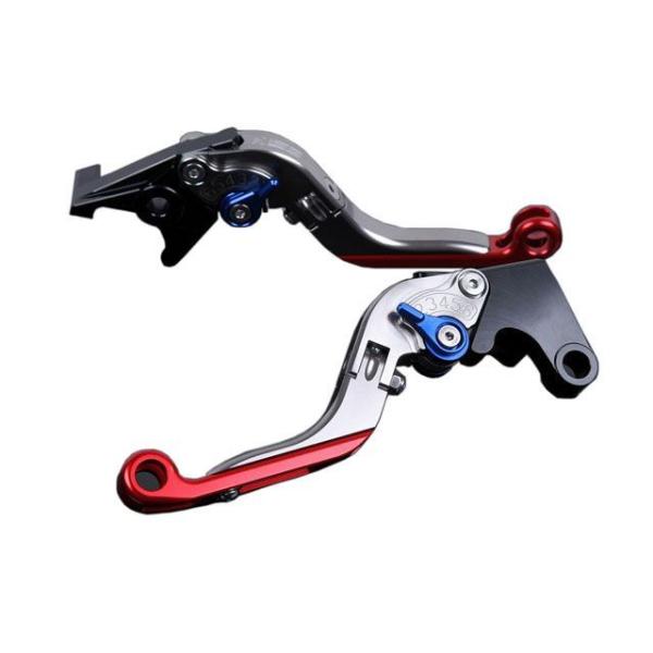 SPEEDRA レバー アルミビレットアジャストレバーセット 可倒延長式（レバー本体：チタン） アジ...
