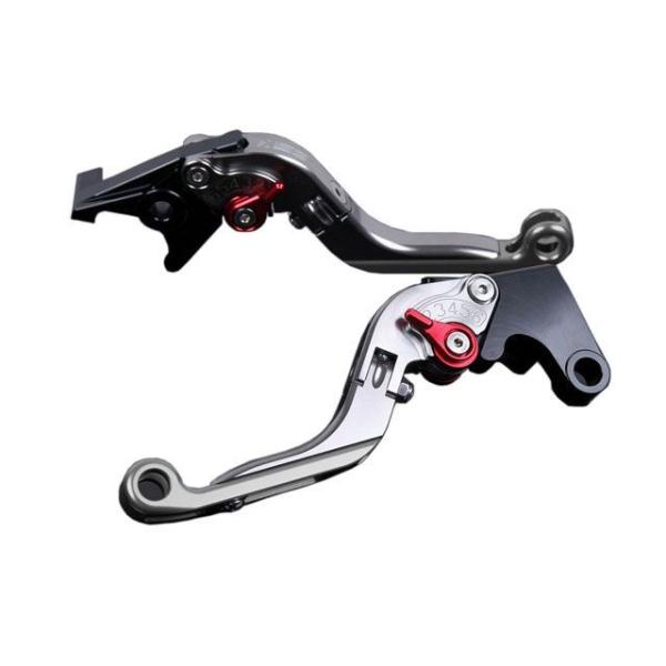 SPEEDRA レバー アルミビレットアジャストレバーセット 可倒延長式（レバー本体：チタン） アジ...