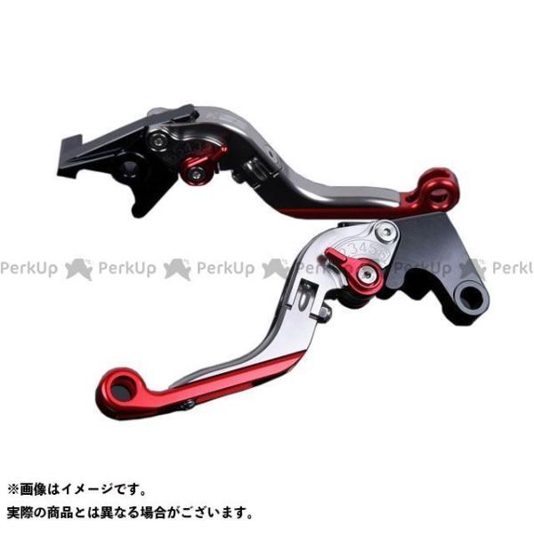 SPEEDRA ZX-6R レバー アルミビレットアジャストレバーセット 可倒延長式（レバー本体：チ...