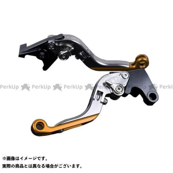 SPEEDRA ZX-6R レバー アルミビレットアジャストレバーセット 可倒延長式（レバー本体：チ...