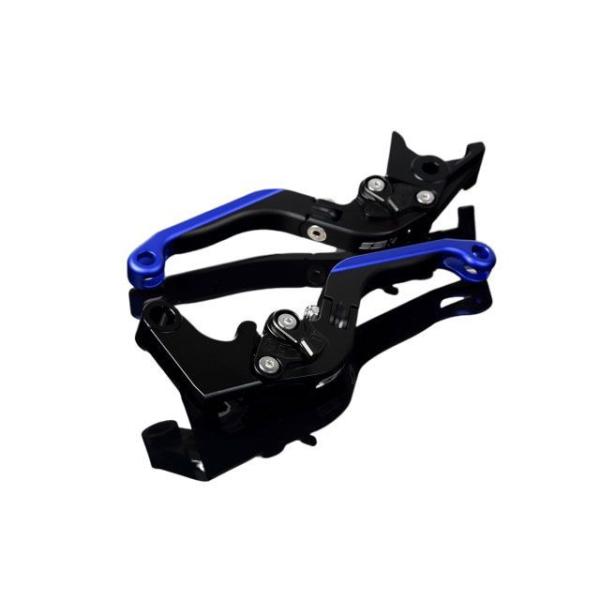 SPEEDRA レバー アルミビレットアジャストレバーセット 可倒延長式（レバー本体：マットブラック...