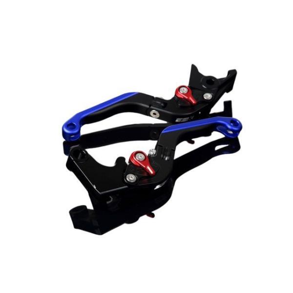 SPEEDRA レバー アルミビレットアジャストレバーセット 可倒延長式（レバー本体：マットブラック...