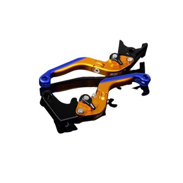 SPEEDRA レバー アルミビレットアジャストレバーセット 可倒延長式（レバー本体：マットゴールド...