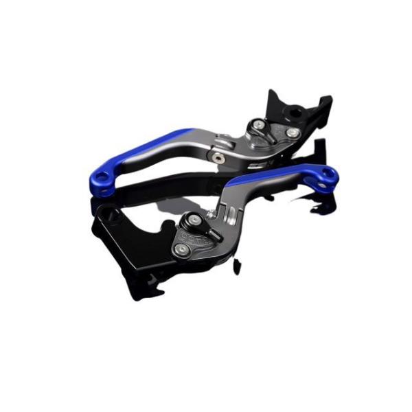 SPEEDRA レバー アルミビレットアジャストレバーセット 可倒延長式（レバー本体：マットチタン）...