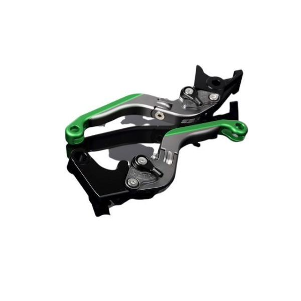 SPEEDRA レバー アルミビレットアジャストレバーセット 可倒延長式（レバー本体：マットチタン）...