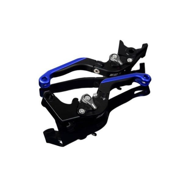SPEEDRA ZX-6R レバー アルミビレットアジャストレバーセット 可倒延長式（レバー本体：マ...