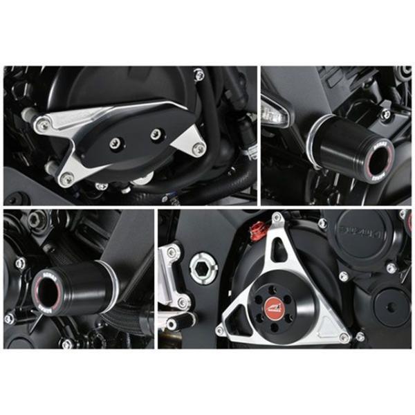 AGRAS GSX-S1000 KATANA スライダー類 レーシングスライダー 4点セット フレー...