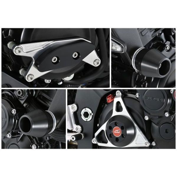 AGRAS GSX-S1000 KATANA スライダー類 レーシングスライダー 4点セット フレー...
